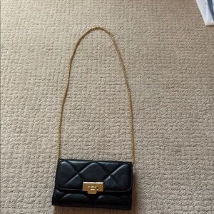 Black Crossbody Chain Bag